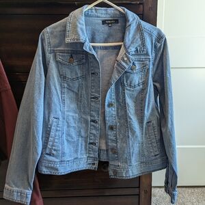 NWT Relativity Denim-Look Jacket - Large